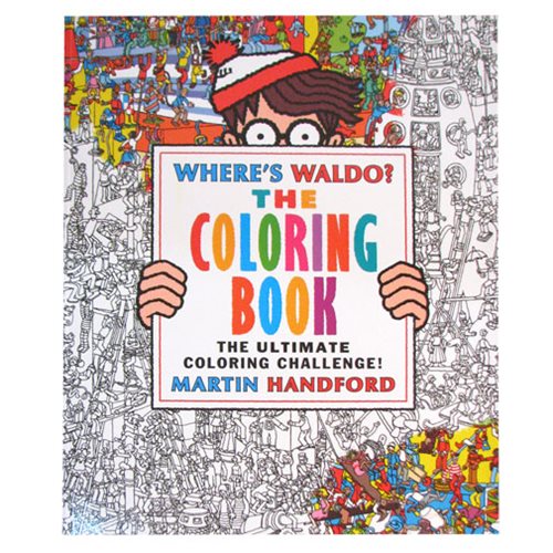Where's Waldo? The Coloring Book
